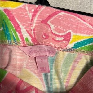 Lilly Pulitzer Pink and Green Skirt